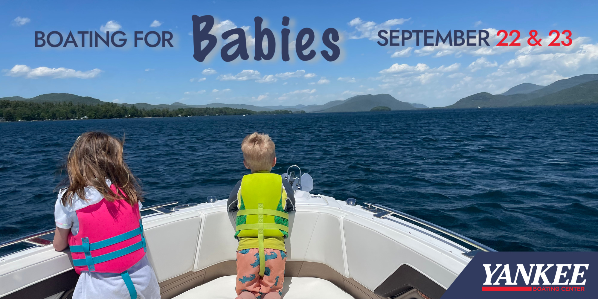 Boating For Babies 2023 Event, Children on Boat